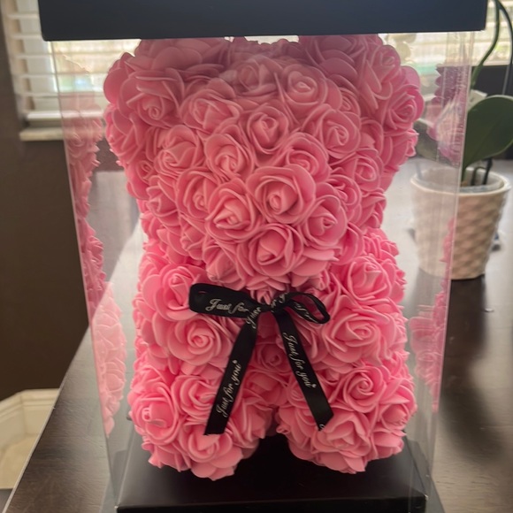 Light Up Rose Bear - Picture 1 of 4